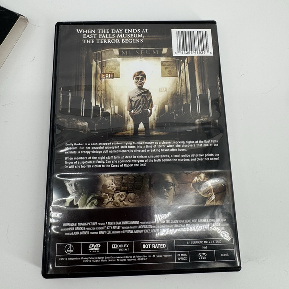 The Curse of Robert DVD (2016) Horror Movie Based on True Haunted Doll Story - Picture 3 of 5
